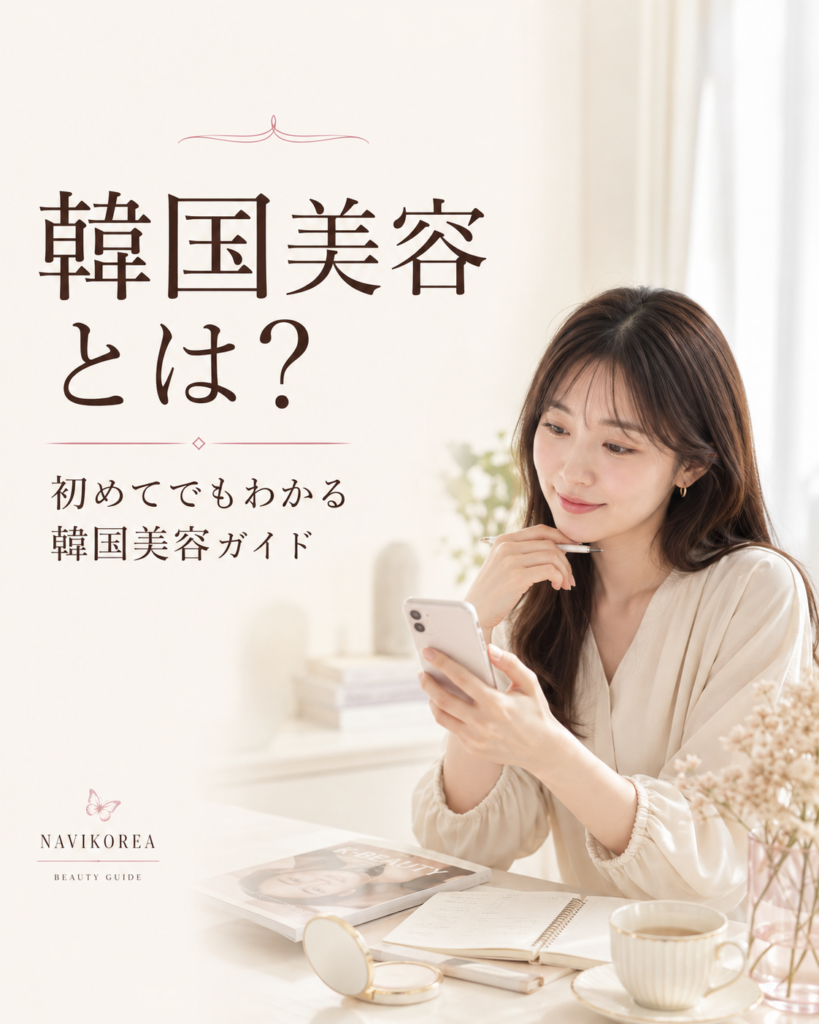 韓国美容とは？初めてでもわかる韓国美容ガイド