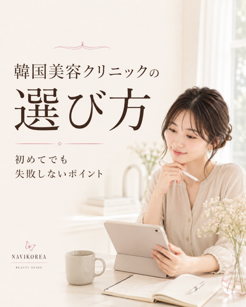 韓国美容クリニックの選び方｜初めてでも失敗しないポイント